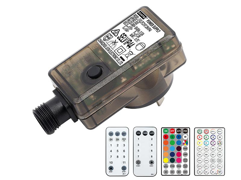 7.2W系列澳规SAA卧式红外线遥控一体式电源