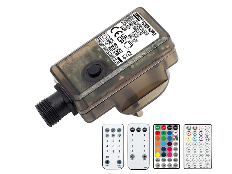 7.2W系列英规BS卧式红外线遥控一体式电源