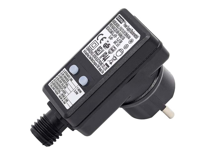 15W系列欧规GS/CE卧式三线两路双按钮电源