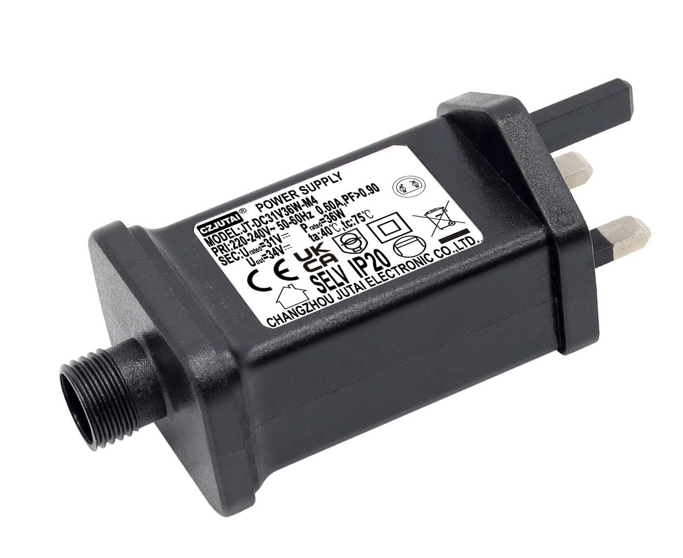 36W系列英规BS立式开关电源