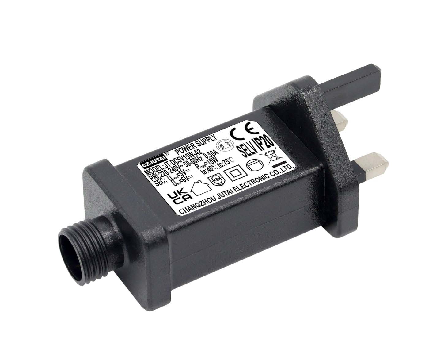 5V15W系列英规BS立式开关电源