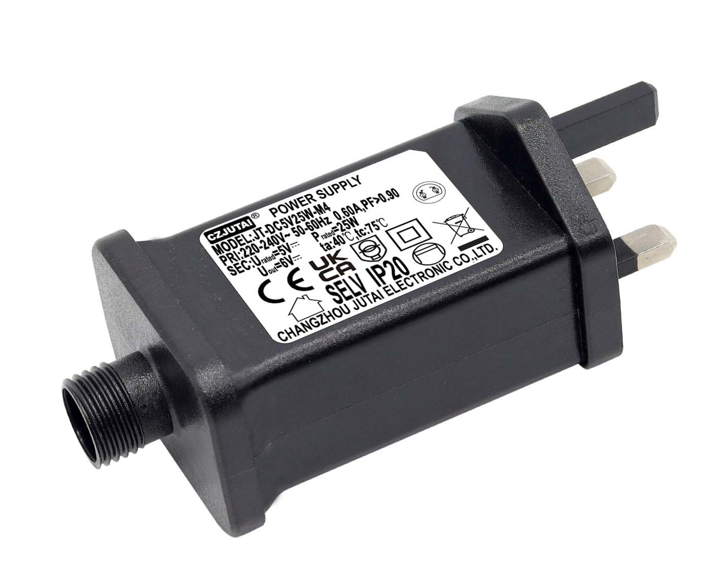 5V25W系列英规BS立式开关电源