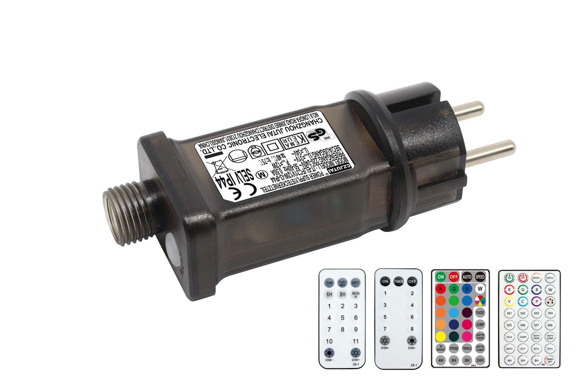 15W系列欧规GS/CE红外线遥控一体式电源