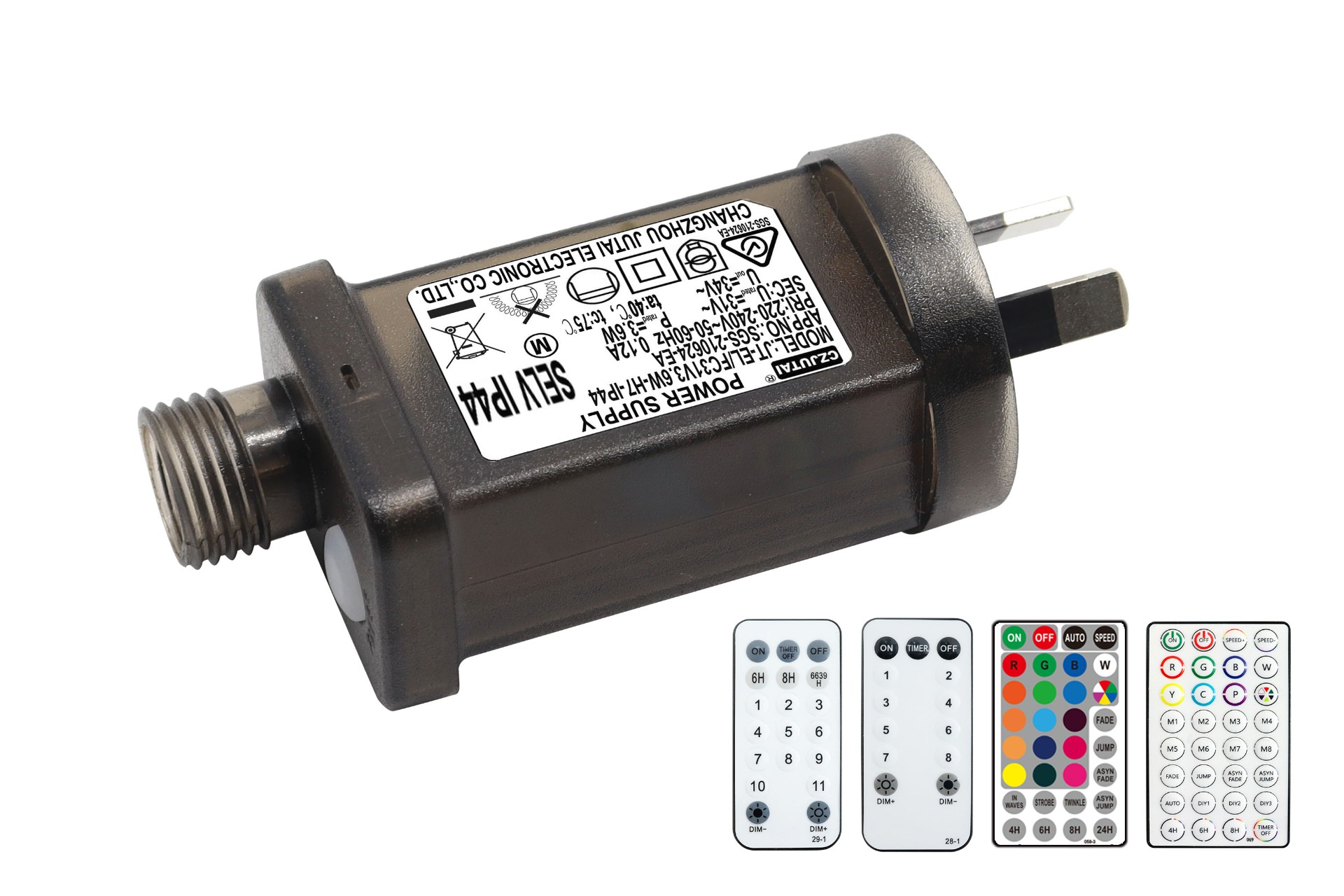 7.2W系列澳规SAA红外线遥控一体式电源