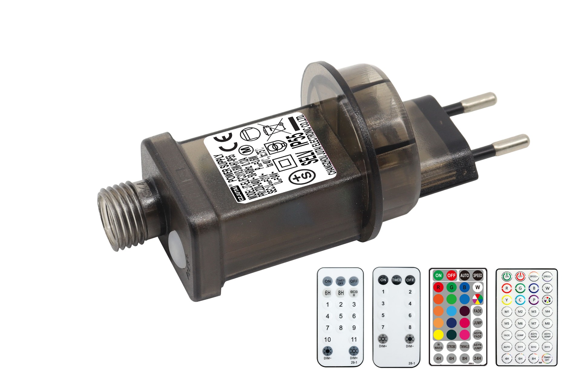 7.2W系列瑞士规户内S+红外线遥控一体式电源