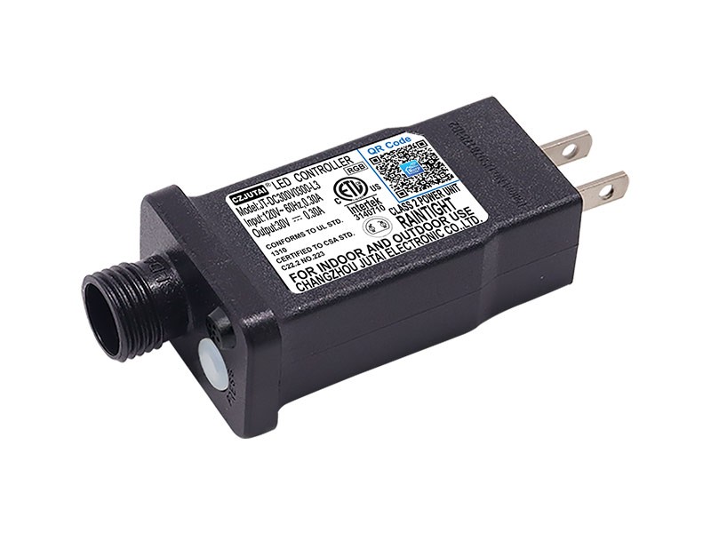 美规七彩同步RGB蓝牙智能控制系统一体式电源